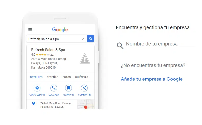 Elige un método de verificación ficha Google Business Profile