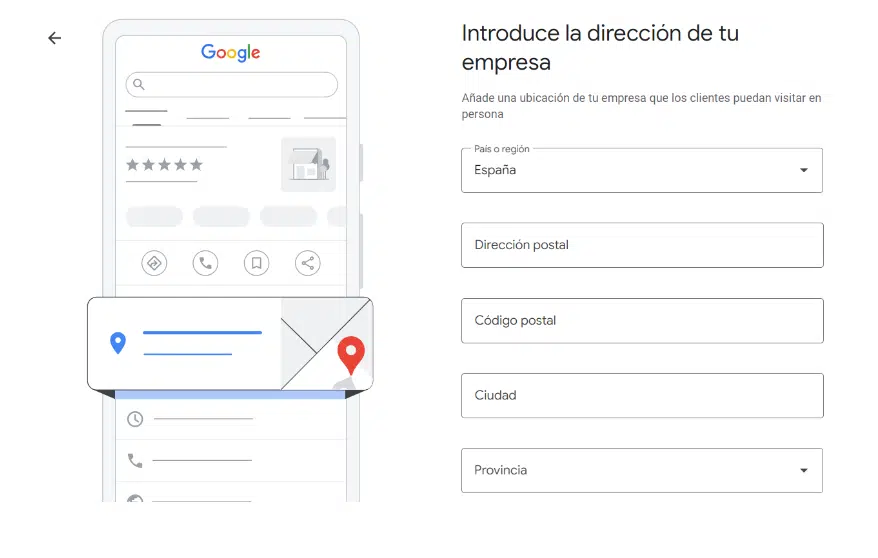 Empieza a crear tu perfil de empresa en la ficha de Business Profile