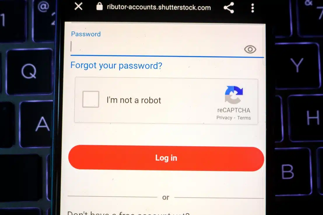 reCAPTCHA I'm not a robot